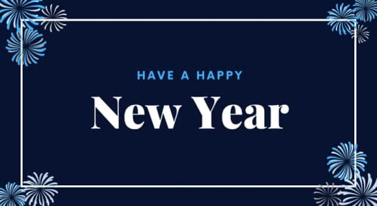 Here’s to a Wonderful 2020! 