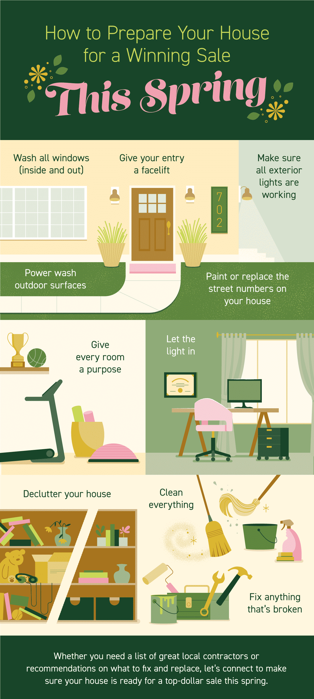 How to Prepare Your House for a Winning Sale This Spring [INFOGRAPHIC]