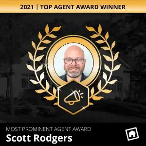 Scott Rodgers 2021 Top Agent Award