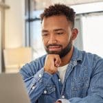 searching for homes online