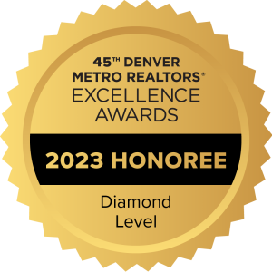 Diamond Realtor Award 2023, Denver Metro Association of Realtors - Scott Rodgers