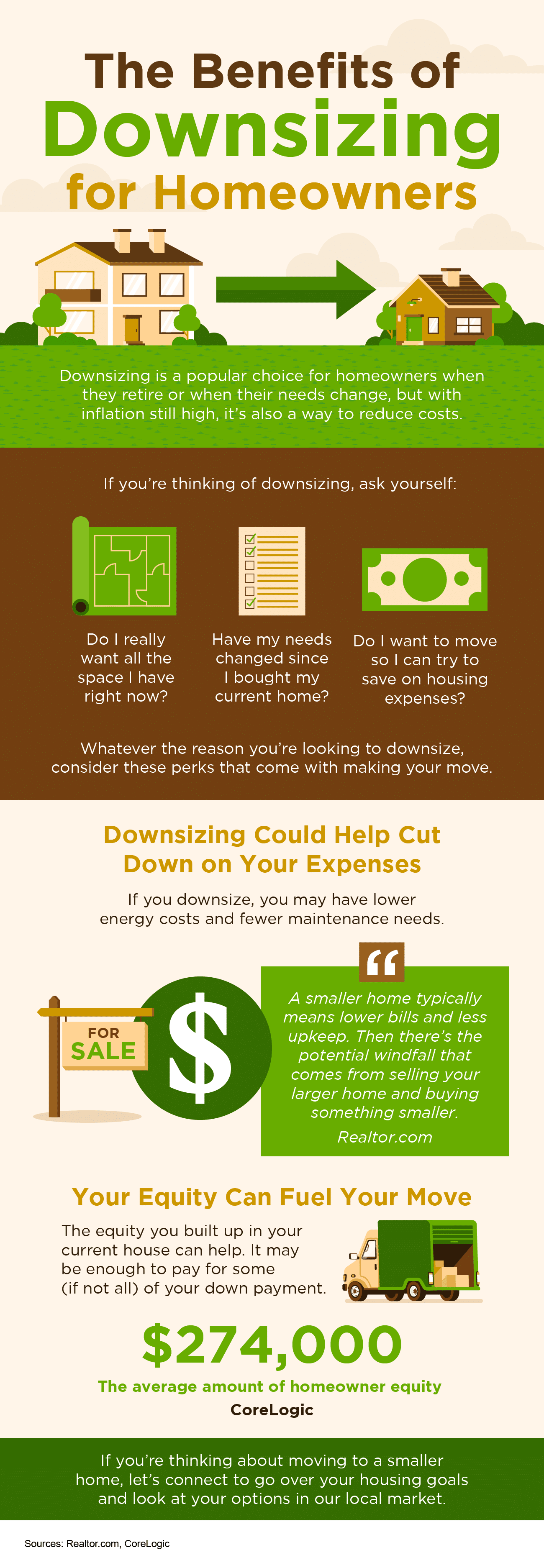 The Benefits of Downsizing for Homeowners MEM